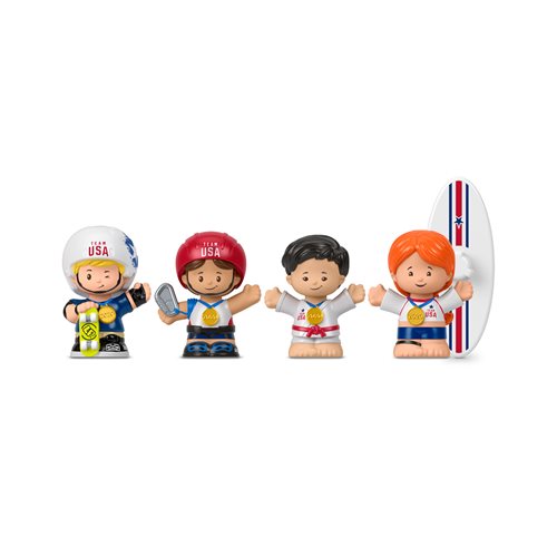 Team USA New Sports Collector Set by Fisher-Price Little People