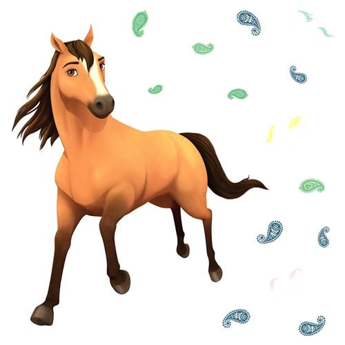 Spirit Riding Free Peel and Stick Giant Wall Decals
