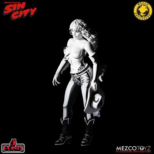 Sin City: The Hard Goodbye Collector's Capsule Nancy Callahan 5 Points Action Figure with Poster