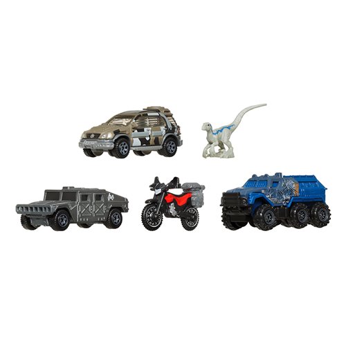 Matchbox Jurassic World 5-Pack 2025 Mix 1A Case of 12