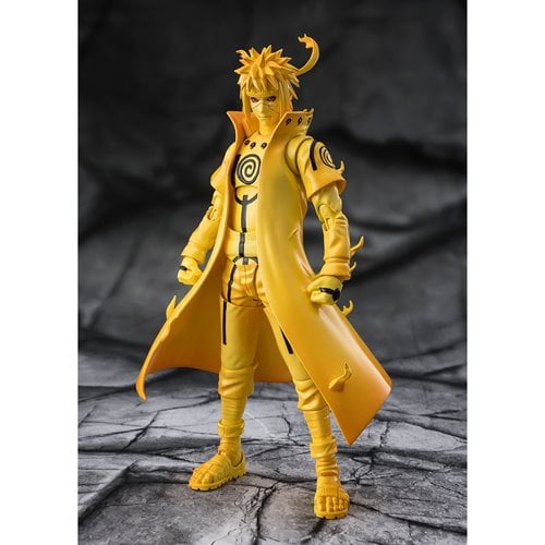 Naruto Minato Namikaze Kurama Link Mode Bond of Light That Shatters Darkness S.H.Figuarts Action Fig