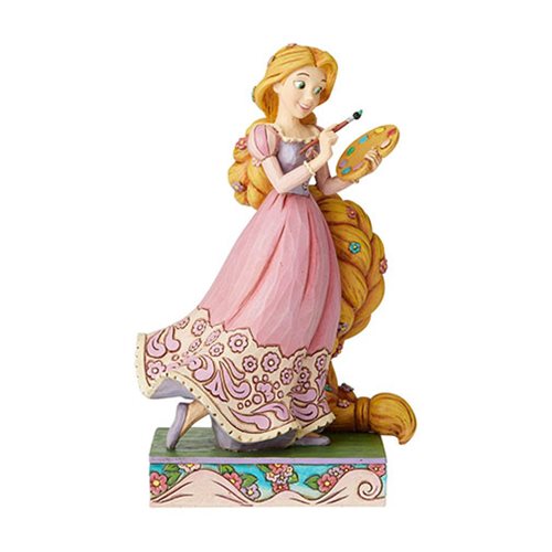 Disney Traditions Tangled Princess Passion Rapunzel Adventurous Artist by Jim Shore Statue