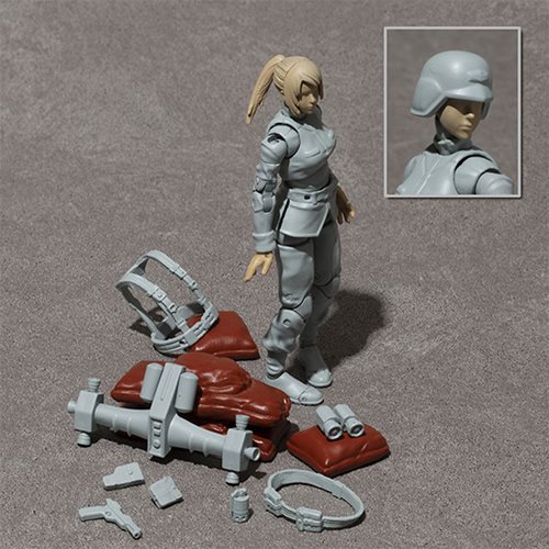 Mobile Suit Gundam Earth Federation Army Soldier 03 G.M.G. Professional 1:18 Scale Action Figure