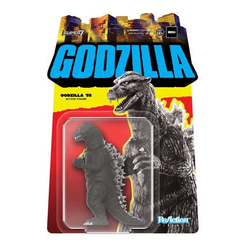 Godzilla 55 (Grayscale) 3 3/4-Inch ReAction Figure