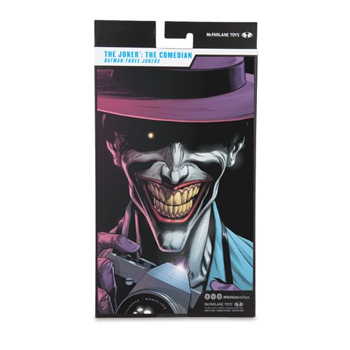 DC Multiverse McFarlane Vault Collection Wave 2 The Joker Comedian 7-Inch Scale Action Figure