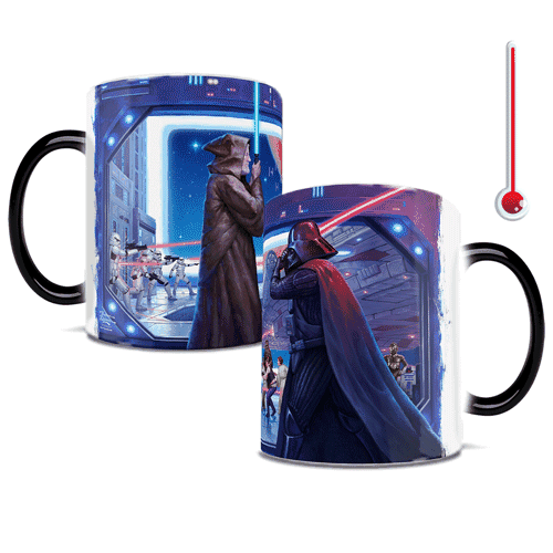 Star Wars Obi Wan's Final Battle 11 oz. Heat-Sensitive Morphing Mug