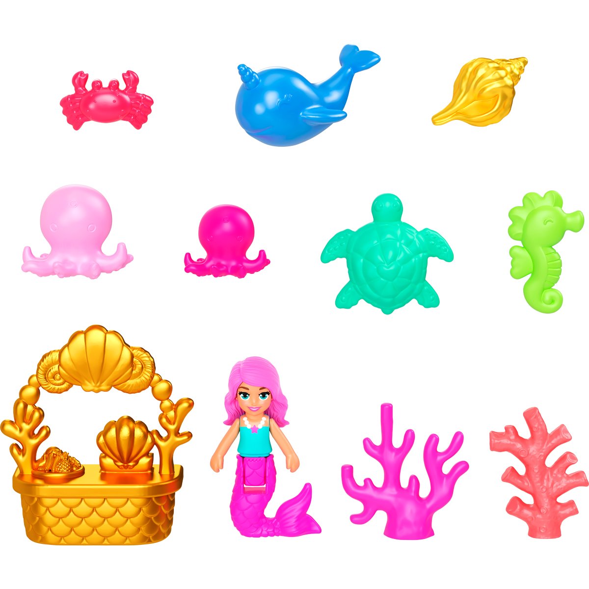 Glitter Island Polly Pocket - 1995