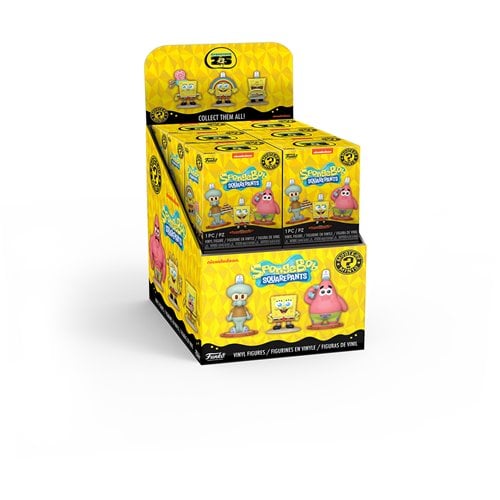 SpongeBob SquarePants 25th Anniversary Mystery Minis Mini-Figure Display Case of 12