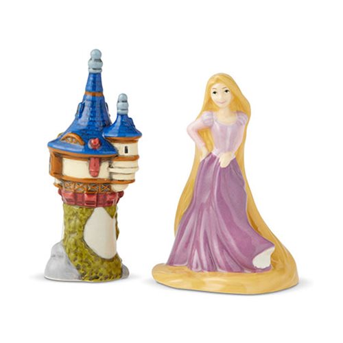 Tangled Rapunzel and Tower Salt and Pepper Shaker Set