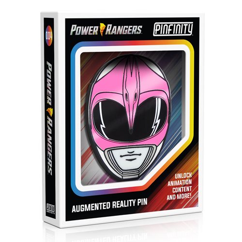 Power Rangers Pink Ranger Augmented Reality Enamel Pin
