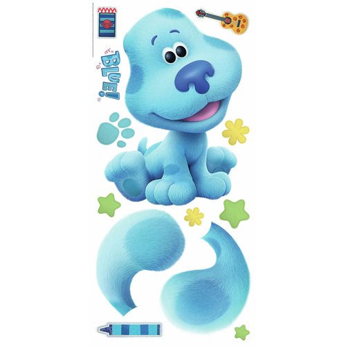 Blue's Clues Peel and Stick Giant Wall Decals