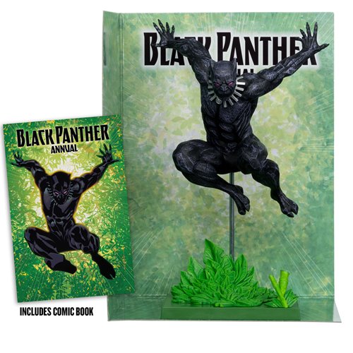 Marvel Wave 7 Black Panther Annual Variant #1 1:6 Scale Posed Figure with Scene and Comic
