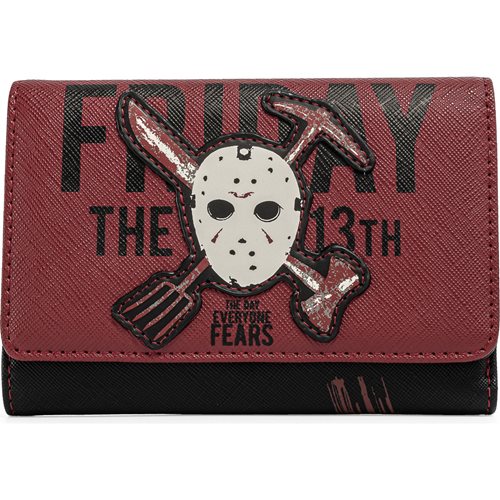 Friday the 13th Jason Mask Tri-Fold Wallet