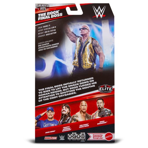 WWE Elite Collection Greatest Hits 2026 Action Figure Case of 8