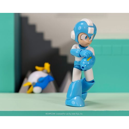 Mega Man Wave 4 Mega Man Gemini Laser 1:12 Scale Action Figure