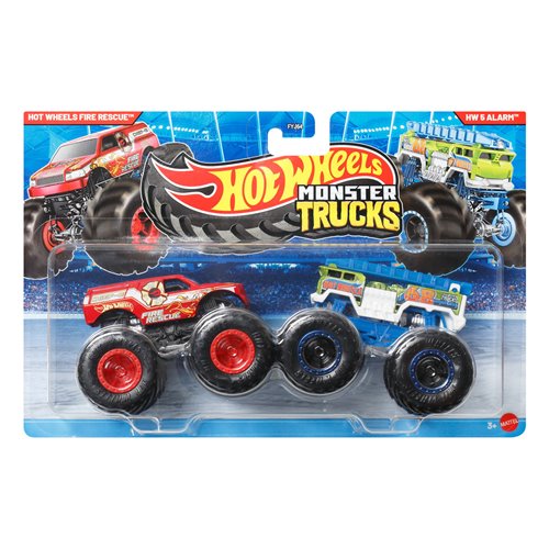 Hot Wheels Monster Trucks Demolition Doubles 1:64 Scale Vehicle 2-Pack 2026 Mix 3 Case of 8