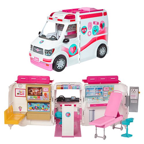 barbie ambulance car