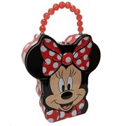Minnie Mouse Head Shape Carry All Tin Tote
