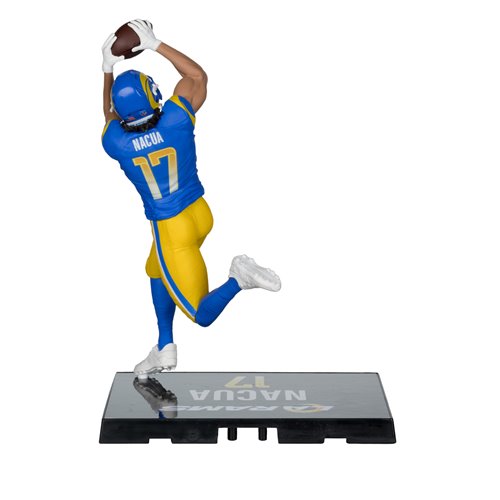 NFL SportsPicks 2025 Los Angeles Rams Puka Nacua 7-Inch Scale Posed Figure