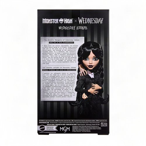 Monster High Wednesday Series Wednesday Addams Doll