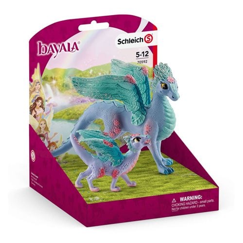 Flower Dragon and Baby Collectible Figure