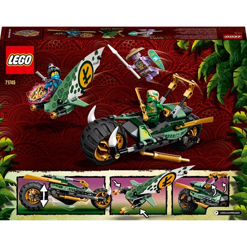 LEGO 71745 Ninjago Lloyd's Jungle Chopper Bike