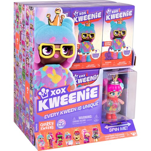 XOX Kweenie Quirky Mystery 4-Inch Figure Display Case of 11