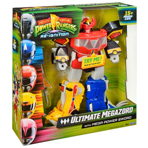 Mighty Morphin Power Rangers: Re-Ignition Ultimate Electronic Megazord 12-Inch Action Figure