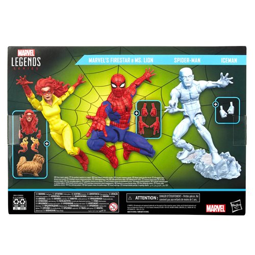 Spider-Man Marvel Legends Spider-Man and His Amazing Friends Multipack 6-Inch Action Figures