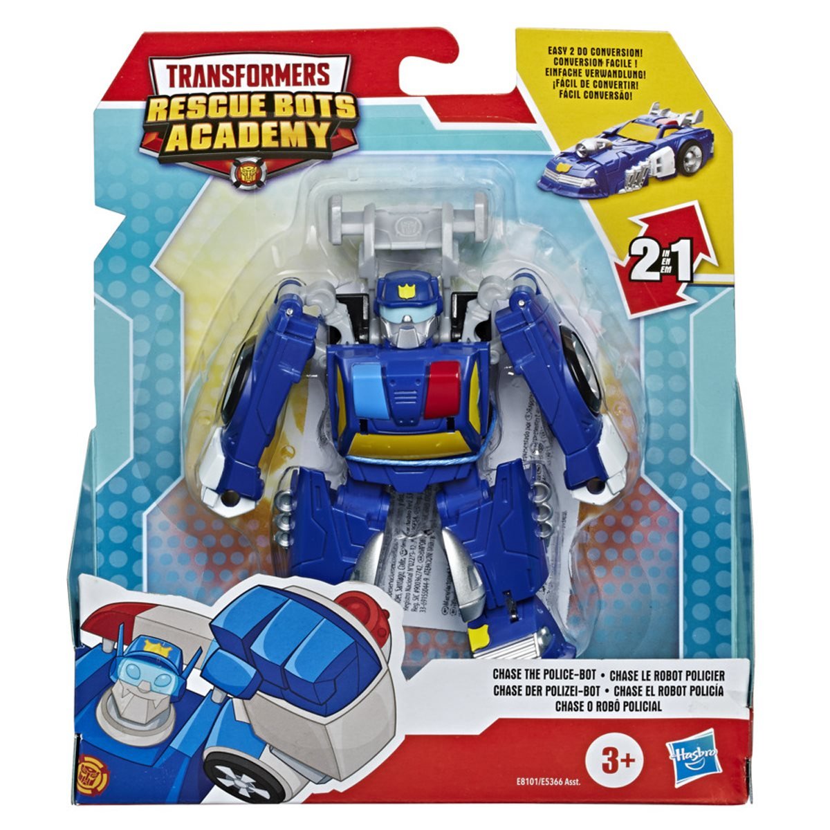 transformers rescue bots chase the police bot