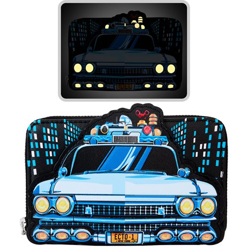 Ghostbusters Ecto-1 Zip-Around Wallet