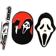 Ghost Face Slasher Variety Pin 3-Pack