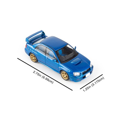 Tomica Limited Vintage Neo Subaru Impreza WRX STi 2003 Blue 1:64 Scale Die-Cast Metal Vehicle