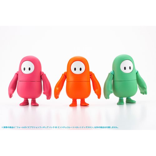Fall Guys: Ultimate Knockout Fall Guy Mint Chocolate x Hot Dog Costume 1:20 Scale Action Figure