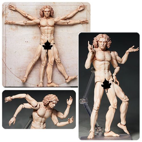 FREEing Table Museum The Vitruvian Man Figma Action Figure