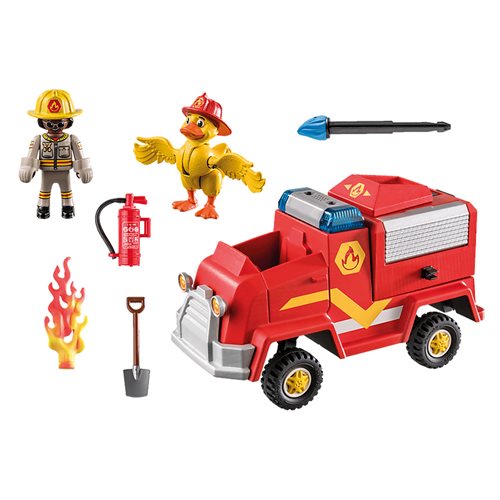 Playmobil 70914 Duck On Call Fire Brigade Emergency Vehicle