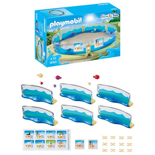Playmobil Family Fun Aquarium Enclosure Set #9063