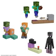 Minecraft Redstone Charged Figure and Mechanism 3 1/4-Inch Scale Action Figure Case of 4