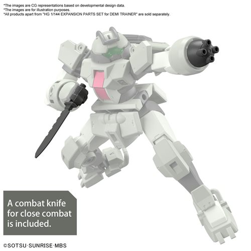 Mobile Suit Gundam: The Witch from Mercury Demi Trainer Expansion Parts Set High Grade 1:144 Scale M