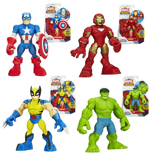 Marvel Super Hero Adventures Figures Wave 2 Case
