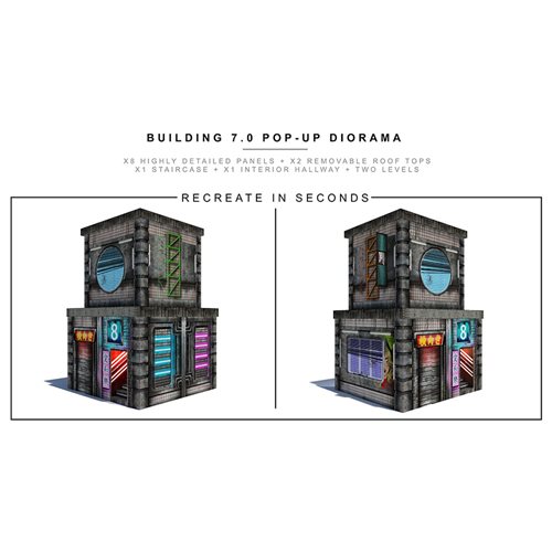 Building 7.0 Pop-Up 1:18 Scale Diorama