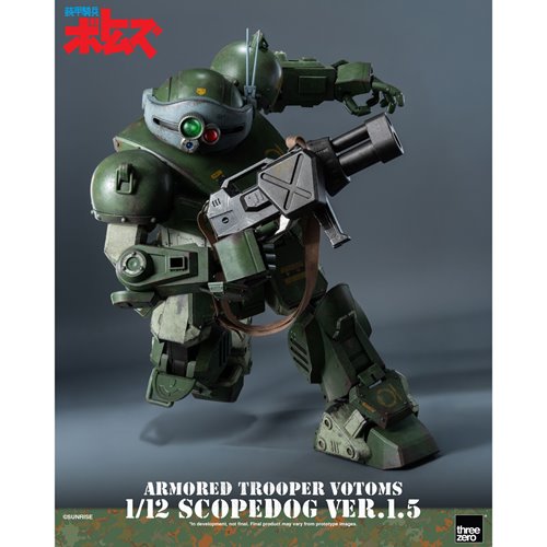 Armored Trooper Votoms Scopedog Version 1.5 1:12 Scale Action Figure