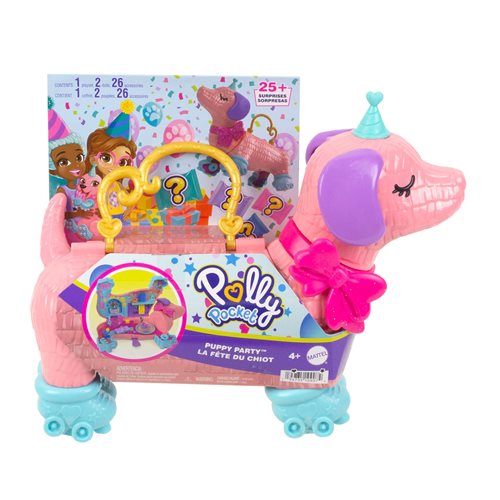 Polly Pocket Puppy Party 2024 Playset