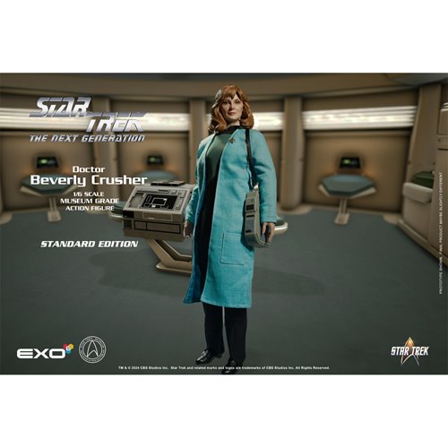 Star Trek: The Next Generation Dr. Beverly Crusher Standard Version 1:6 Scale Action Figure