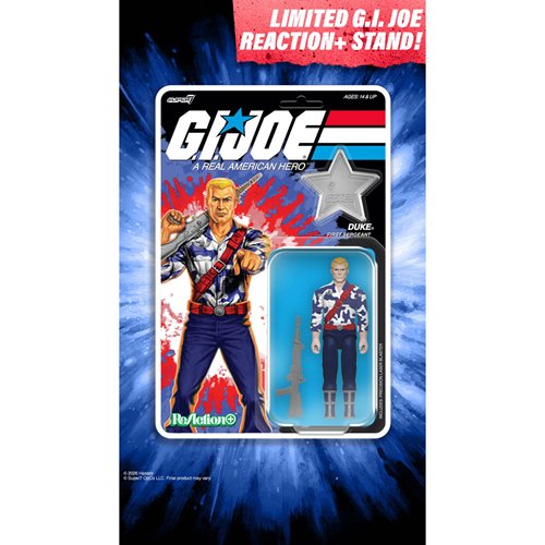 G.I. Joe Duke (America's 250th Anniversary) 3 3/4-Inch ReAction+ Figure