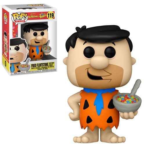 Fruity Pebbles Fred Flintstone with Cereal Pop! Vinyl Figure