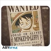 One Piece Wanted Luffy Flexible Mousepad