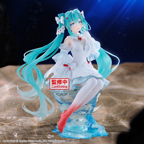 Vocaloid Hatsune Miku Clione Banpresto Evolve Clearluxe Statue
