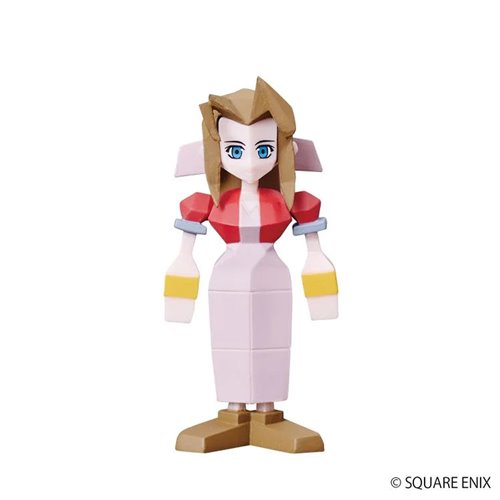 Final Fantasy VII Polygon Figure Vol. 1 Display Tray of 8