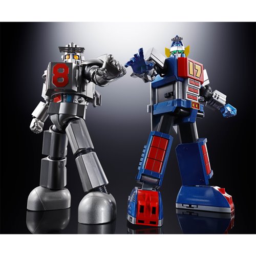 Super Robot Wars GX-101S Daitetsujin 17 and 18 Graviton Box Soul of Chogokin Action Figure Set